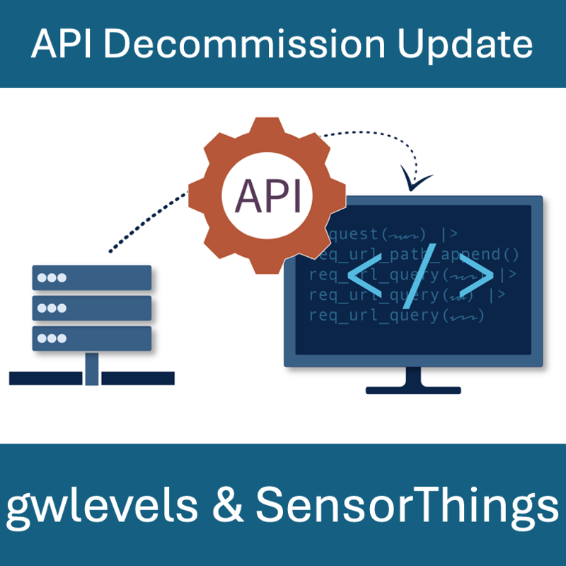 Decommissioning Legacy gwlevels and SensorThings APIs – Fall 2025