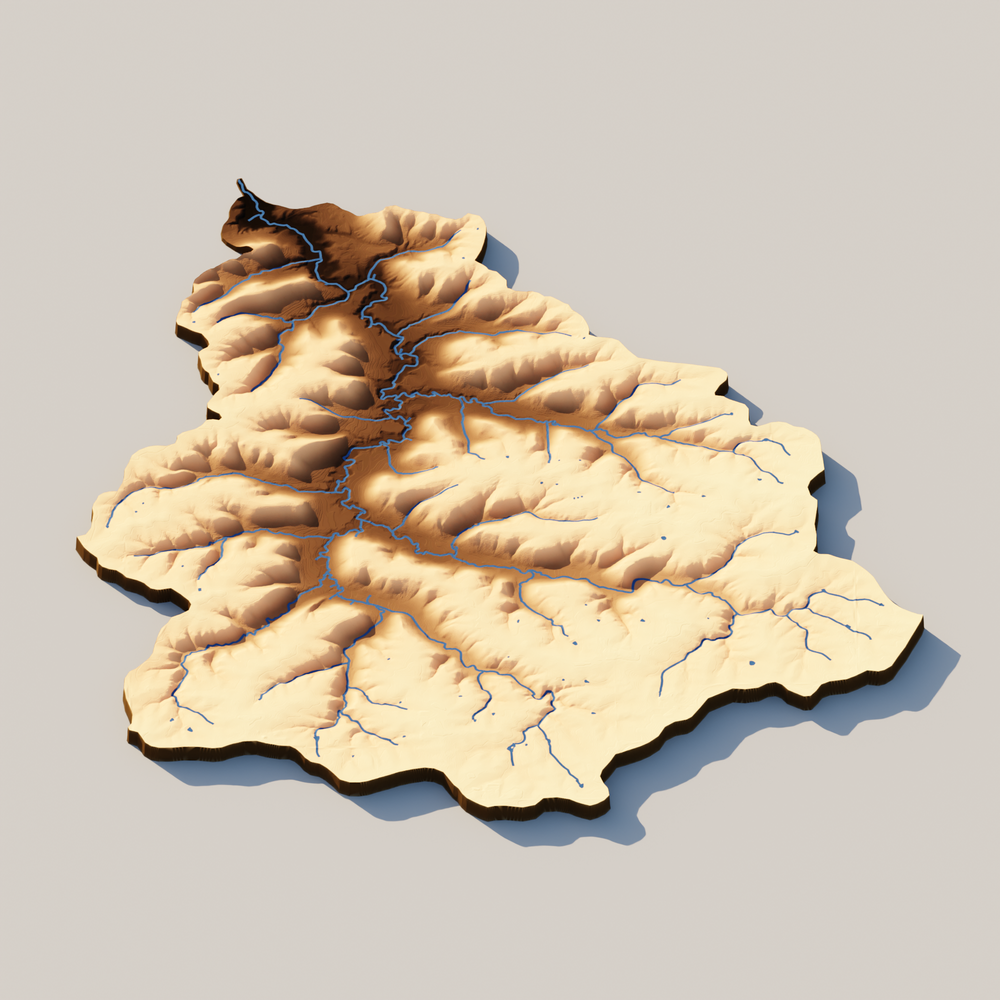 Render of HUC - `070400030309`