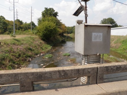 Gaging Station on Village Creek